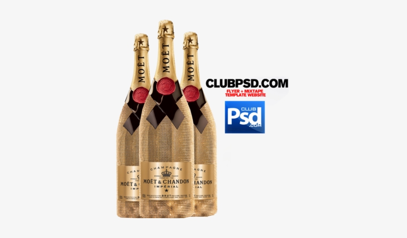 9 White Moet Imperial Bottle Psd Images Champagne Bottle - Moet Bottle Psd, transparent png download