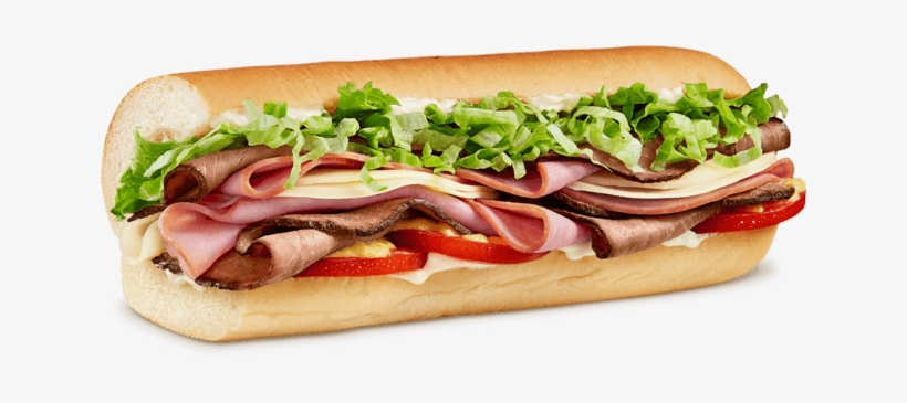 #07 Ham & Roast Beef - Sandwich, transparent png download