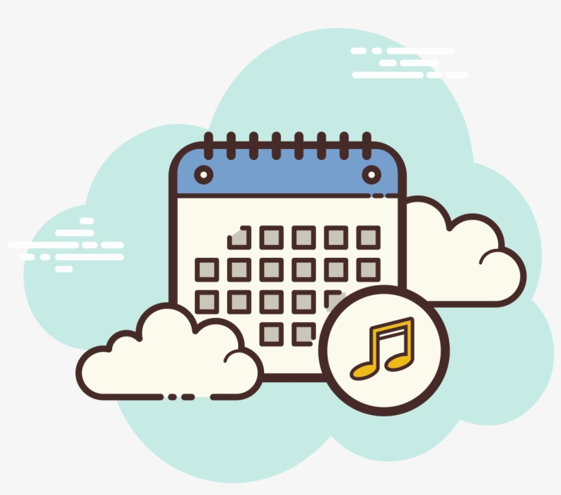 Concert Day Icon - Hard Disk Drive, transparent png download