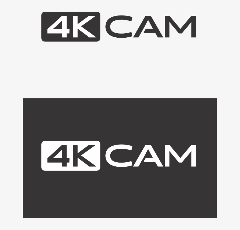 4kcam Logo - 4k Cam Logo, transparent png download