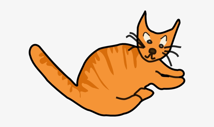 Fat Cat Clip Art - Animated Picture Of A Cat, transparent png download