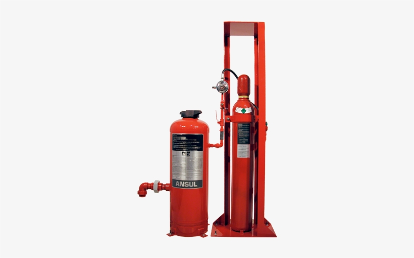 Dry Chemical Piped - Argus Dry Chemical System, transparent png download