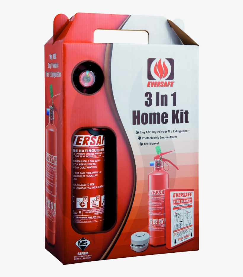 Eversafe® Vehicle And Home Safety Kit , The Smarter - Alat Pemadam Api Eversafe, transparent png download