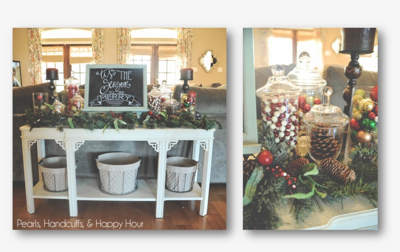 It's Just A Bunch Of Christmas Greenery, Some Chalk - Christmas Ornament, transparent png download