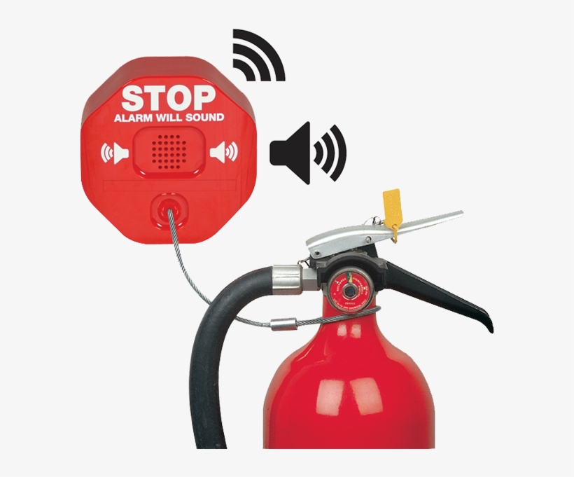Wireless Fire Extinguisher Theft Stopper® - Fire Extinguisher Theft Stopper, transparent png download