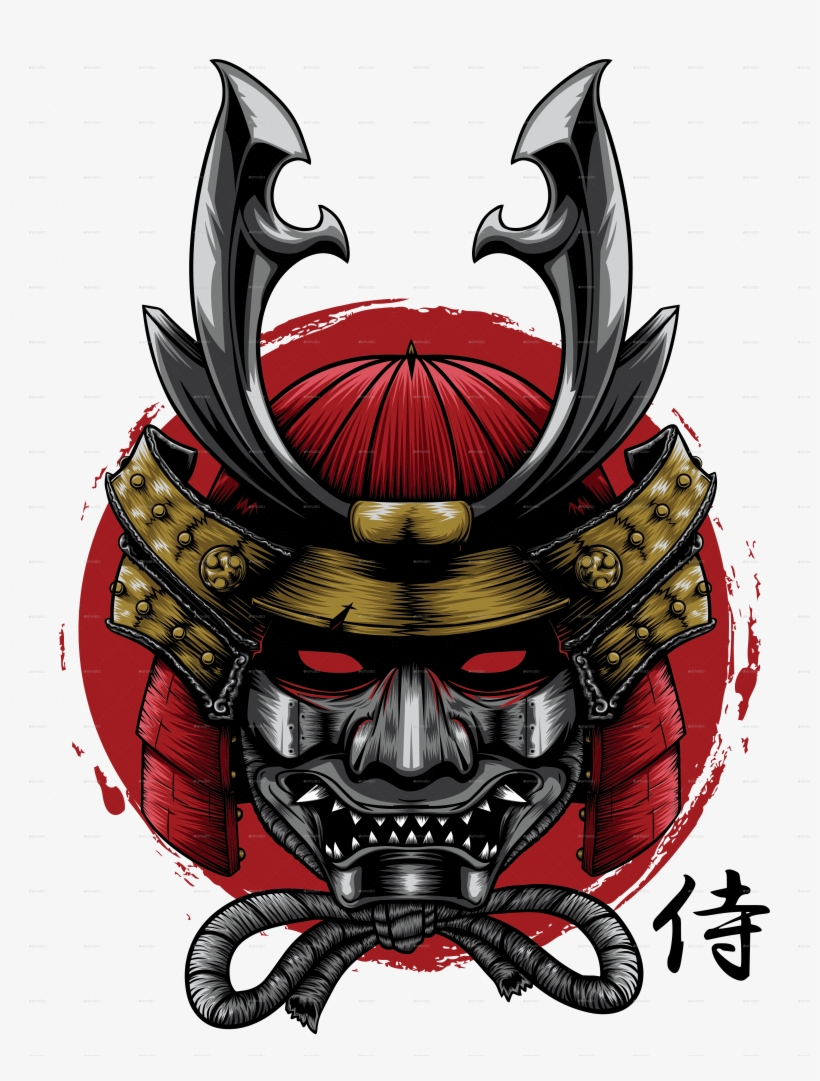 Samurai Head Png, transparent png download