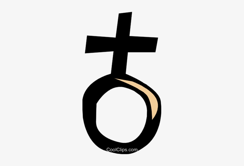 Female Symbol Royalty Free Vector Clip Art Illustration - Illustration, transparent png download