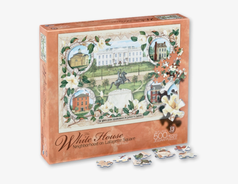 Roll Over Image To Zoom In - White House Neighborhood On Lafayette Square, transparent png download