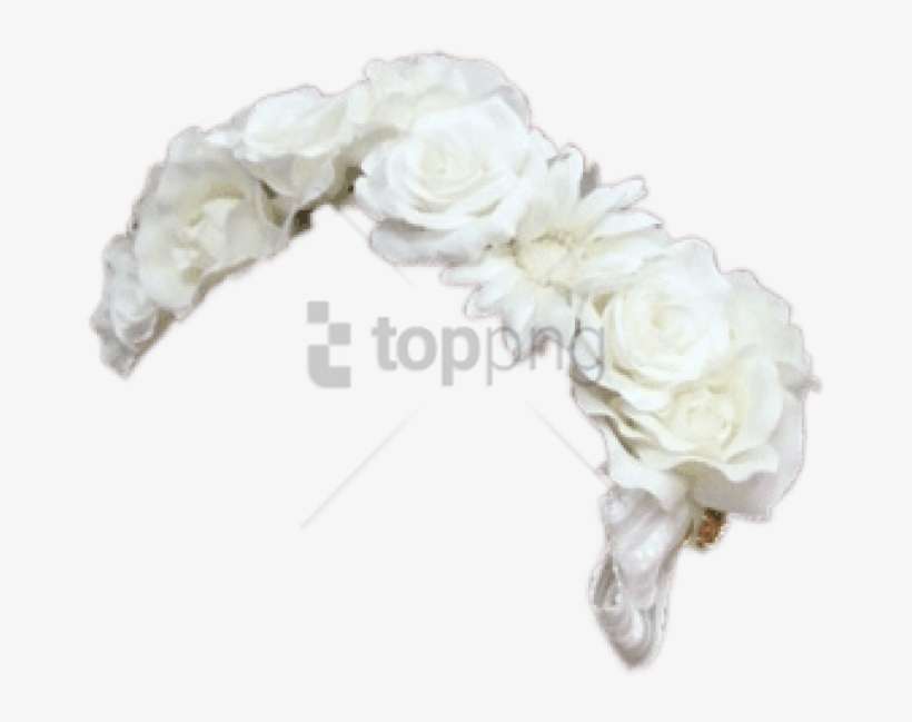 Download Free Png Download Black Flower Crown Transparent Png - White ...