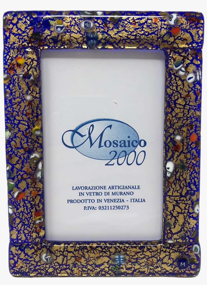 Load Image Into Gallery Viewer, Murano Glass Frame - Picture Frame, transparent png download