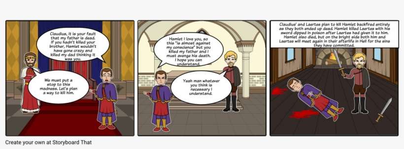 The Untold Love Story Of Laertes And Hamlet - Claudius And Laertes Plan, transparent png download