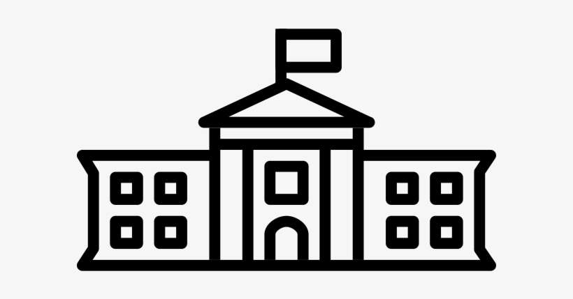 The White House Rubber Stamp - College Icon, transparent png download