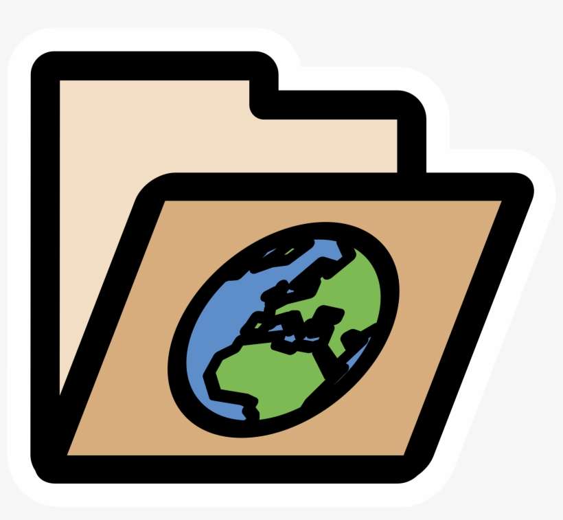 This Free Icons Png Design Of Primary Bookmark Folder - Open File Icon Png, transparent png download