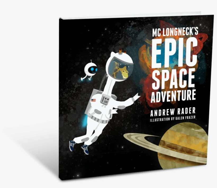 Mc Longneck's Epic Space Adventure Paperback - Flyer, transparent png download