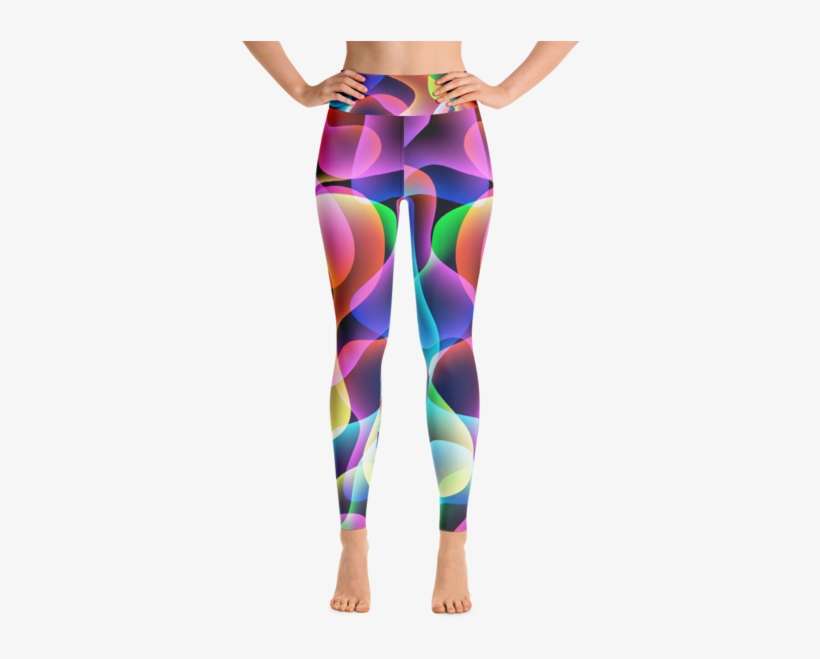 Lava Lamp Yoga Leggings - Yoga Pants, transparent png download