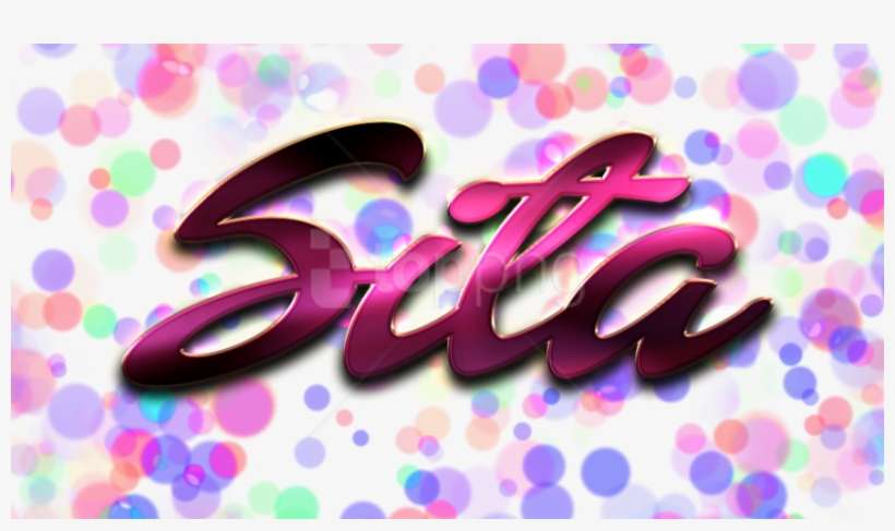 Download Sita Miss You Name Png Png Images Background - Graphic Design, transparent png download