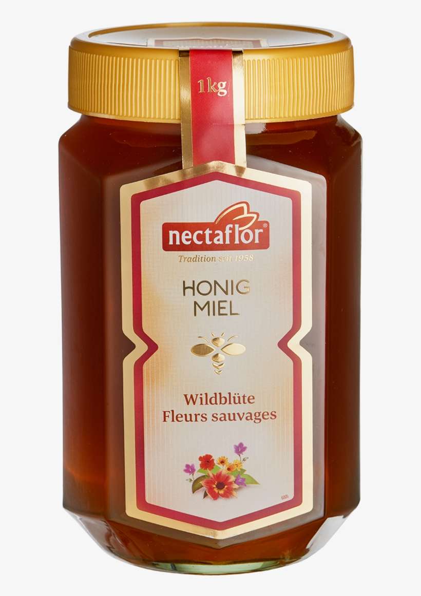 115078 Wildbluetenhonig 1kg M - Honey, transparent png download
