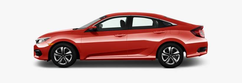 2018 Honda Civic Si - Kia Cadenza 2017 Side, transparent png download