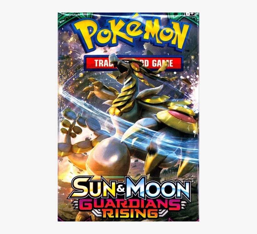 Pokemon Sun Moon Guardians Rising Jgsonlinestore Pokemon Guardians Rising Booster Pack Png Image Transparent Png Free Download On Seekpng