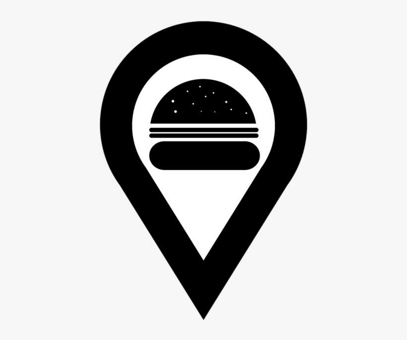 Location Logo With Food, transparent png download