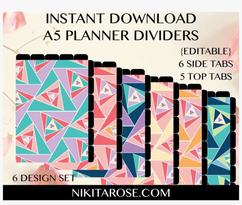 A5 Dividers - Poster, transparent png download