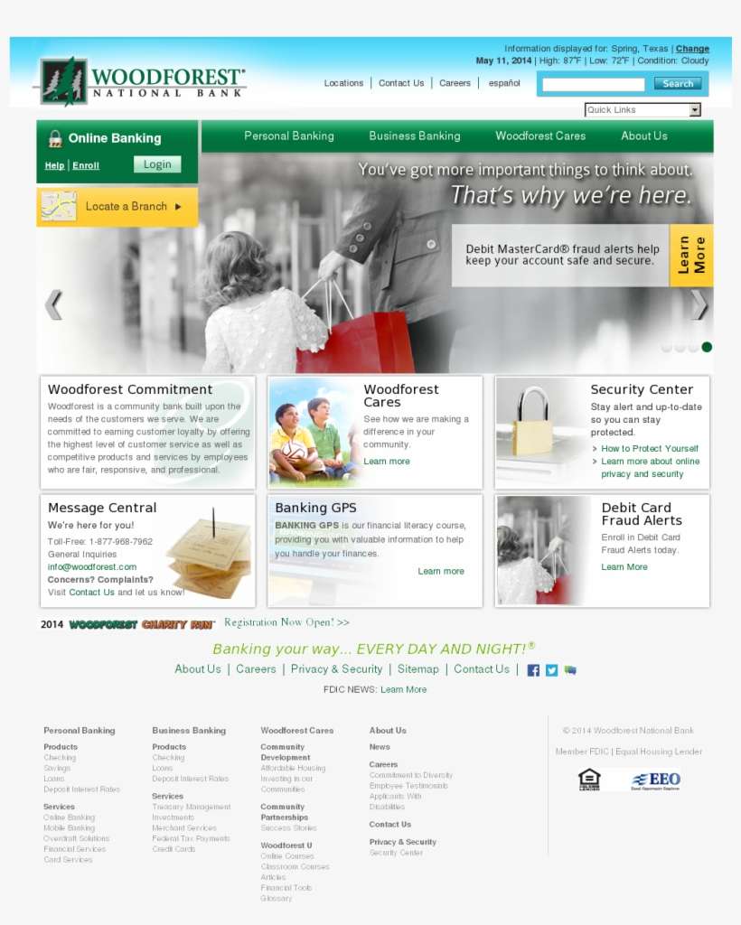 Woodforest National Bank, transparent png download