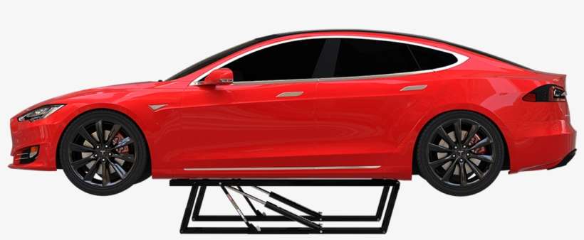 Electric Vehicle Car Lift - Electric Car Lift, transparent png download