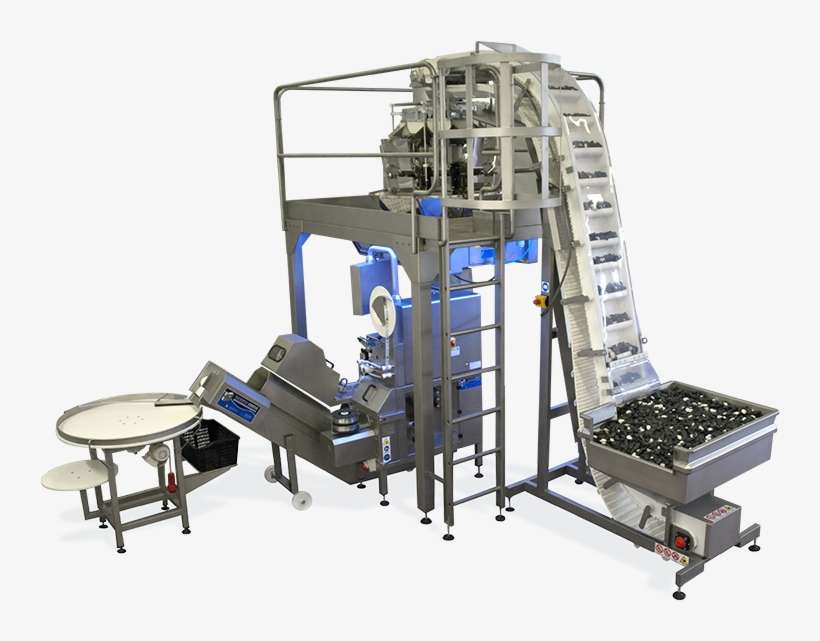 Economy Bag With Rotational Multi-head Weigher - Machine, transparent png download