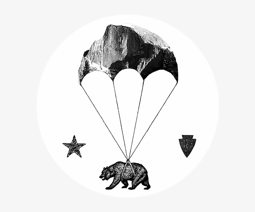 The Only Skydive Center With Amazing Views Of Yosemite - Yosemite National Park, Half Dome, transparent png download