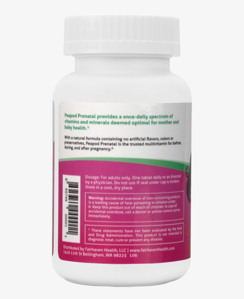 Peapod Prenatal Upc - Strawberry, transparent png download