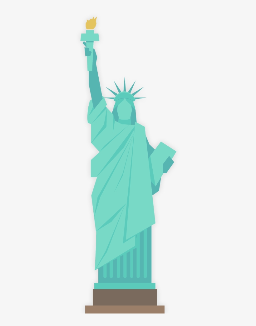 Statue Of Liberty / Estatua De La Libertad - Statue Of Liberty, transparent png download