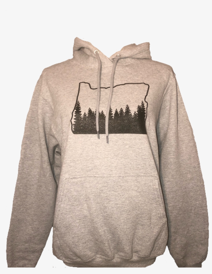 Load Image Into Gallery Viewer, Oregon Outline Sweatshirt - Hoodie, transparent png download