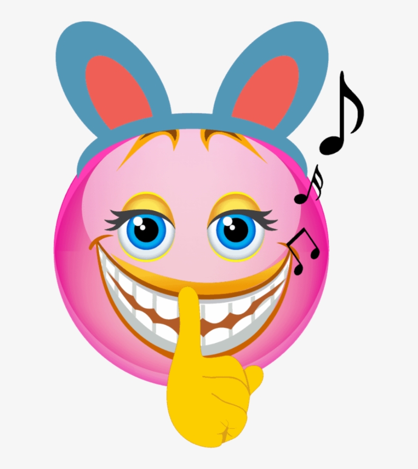 #mq #pink #ears #quiet #emoji #emojis - Cartoon, transparent png download
