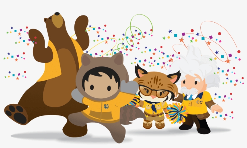 Community Cloud Is A Digital Experience Platform That - Cartoon, transparent png download