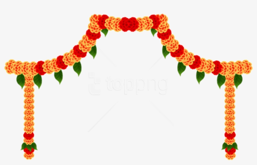 Free Png Download India Floral Decor Clipart Png Photo - Indian Flower Clipart Png, transparent png download