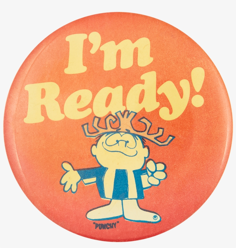 Hawaiian Punch I'm Ready Advertising Button Museum - Cartoon, transparent png download