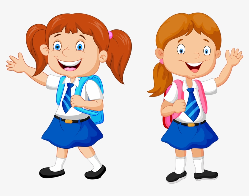Фото, Автор Soloveika На Яндекс - Girls In School Clipart, transparent png download