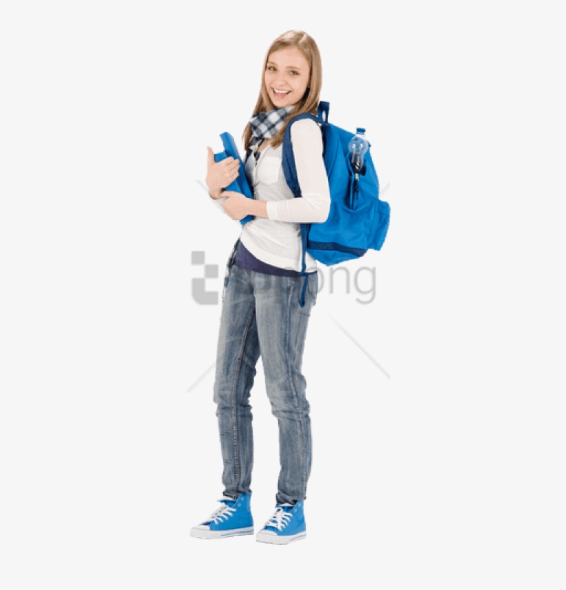 Free Png School Kids Walking Png Png Image With Transparent - Walking Student Png, transparent png download