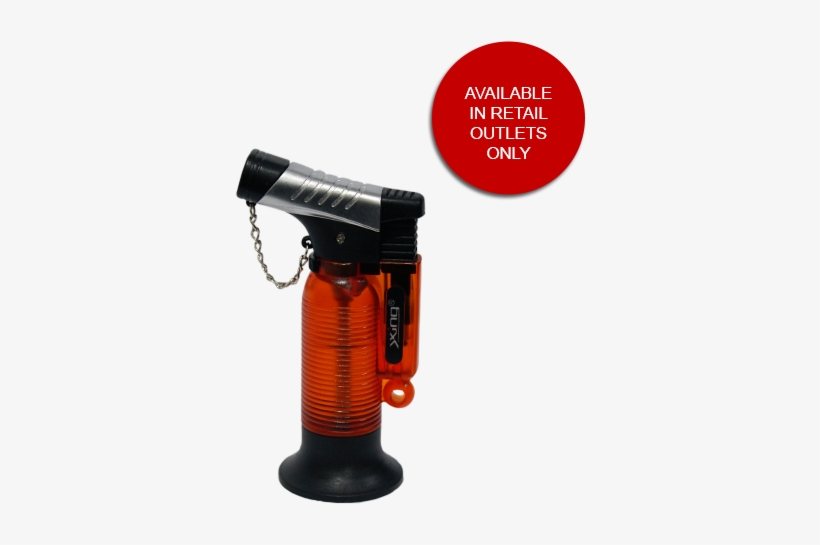 Xing, Transparent Red Or Blue, Standing Torch Refillable - Firearm, transparent png download