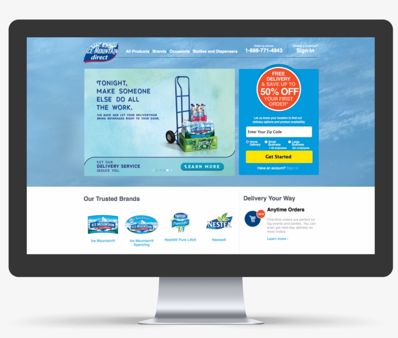 Semplice Nestle Web Sites Nestle 112817 V2 - Computer Monitor, transparent png download