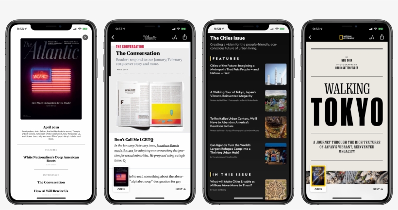 Magazines, Built Using Apple News Format, In Apple - Iphone, transparent png download