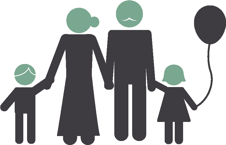 Sociology Research Human Behavior Woman Psychology - Family Grey Icon Png (800x800), Png Download