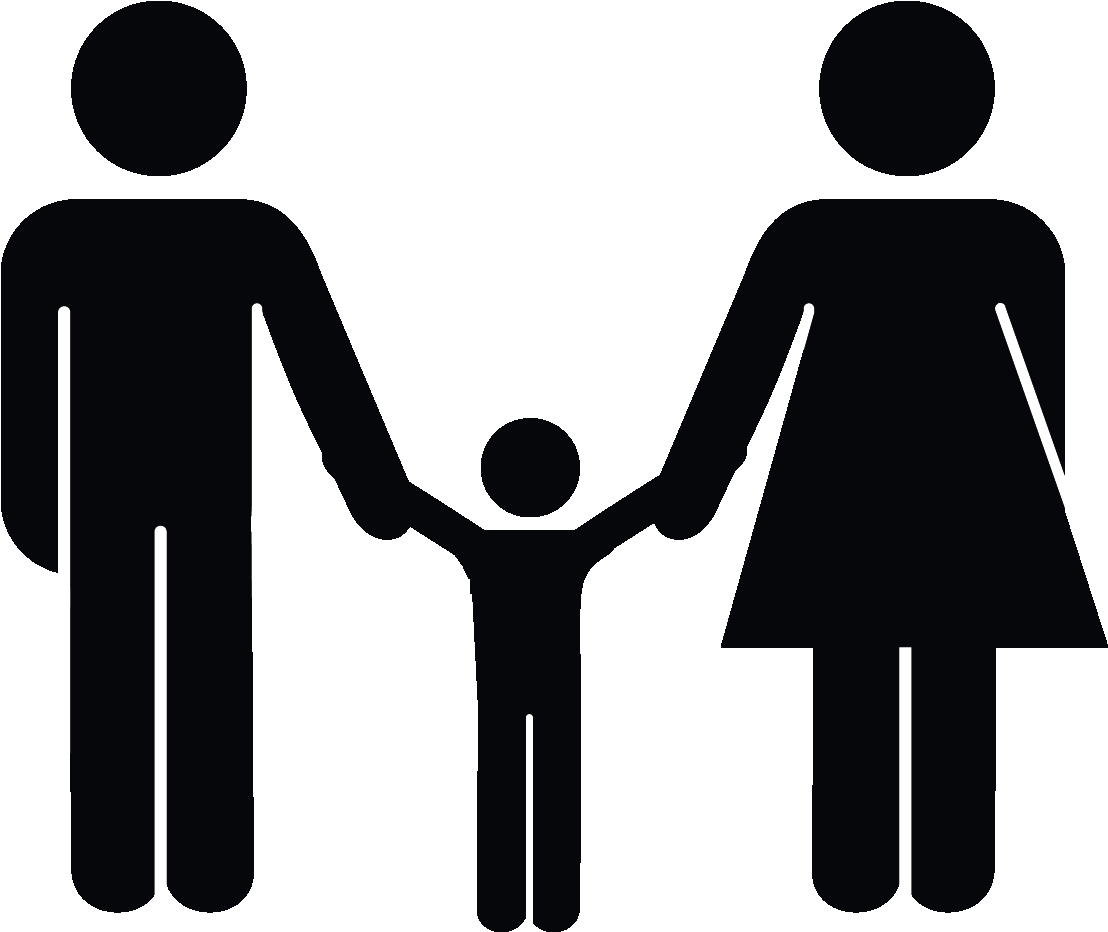 Family Save Icon Format - Transparent Background Family Icon Png (1109x980), Png Download