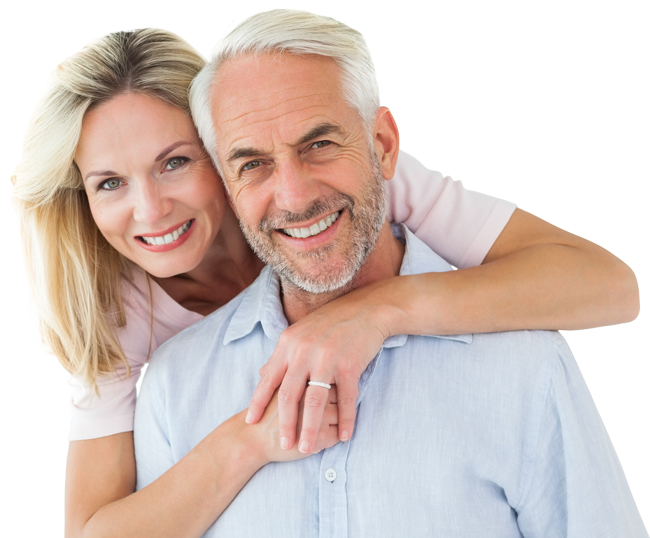 Smiling Couple Belmont Dental Care Png Tooth Png Dentist - Super Probiotic 30 Billion Cfu Per Serve - 15 Strain (650x538), Png Download