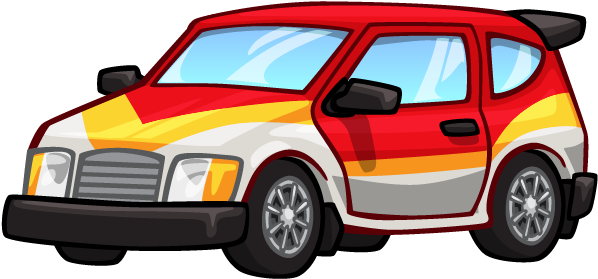 Car Rally Car - City Car (610x323), Png Download