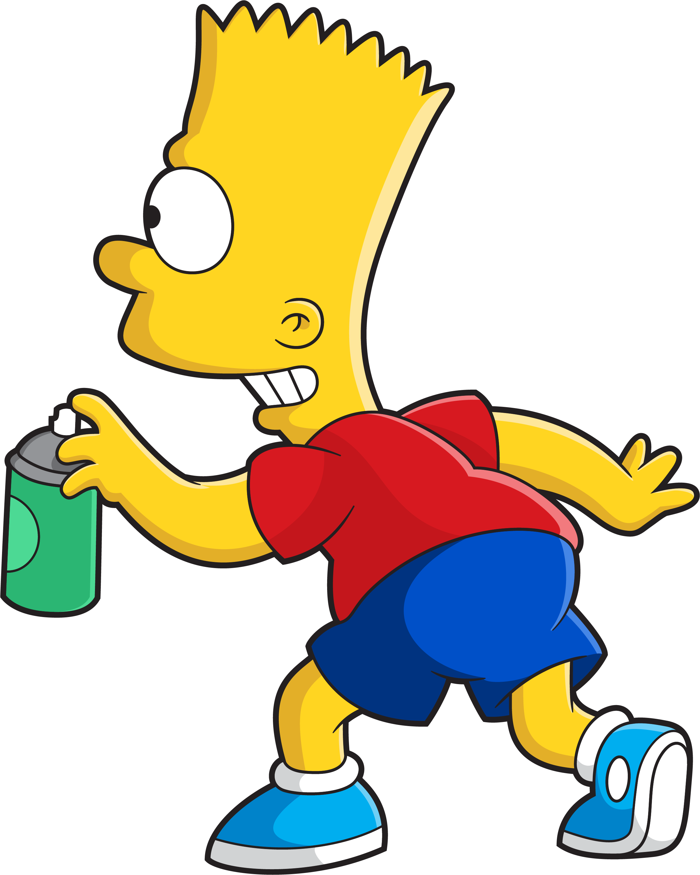 Bart Simpson Png (2550x3300), Png Download