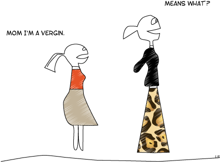 Cartoon About Family - Illustration (528x419), Png Download