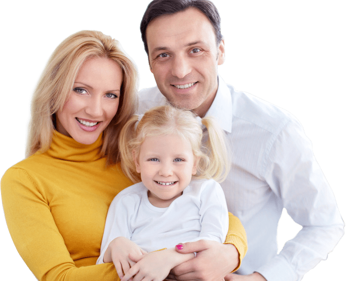Grey Background Family Dentist In Henderson, Nv - Familia De Aparelho (691x560), Png Download