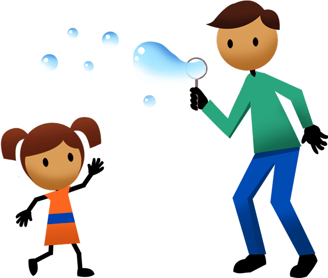 Toddler Bubble Catch - Bubble Catch (880x560), Png Download