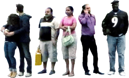 Groups Of People Png - Small Group Of People Png (521x521), Png Download